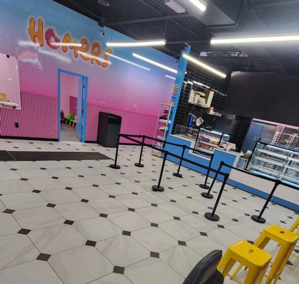 Nettoyage commercial dans Homer´s donuts